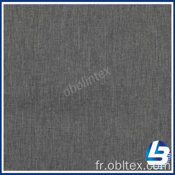 Tissu Twill Cationic en polyester obl20-665 avec revêtement TPU